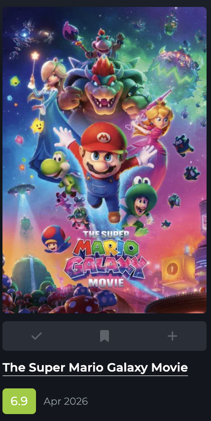 Untracked movie ready to add